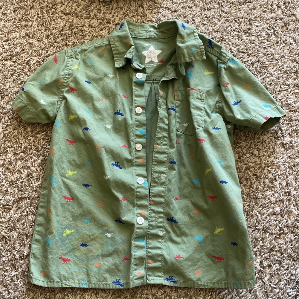 Boys button up